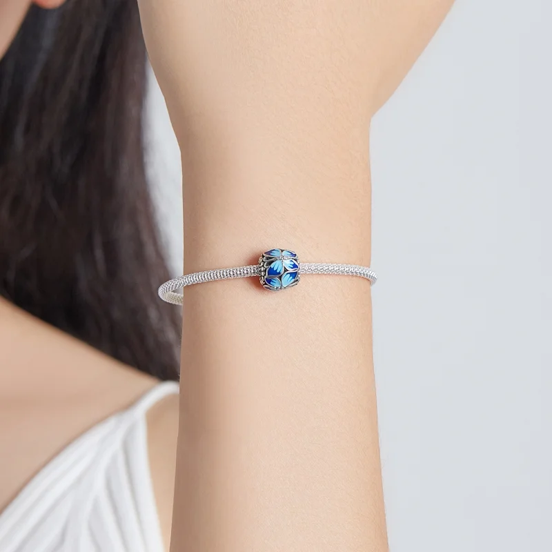 (afbeelding voor) Pandora Style Retro Vlinder Bedel - SCC1977 - Bekijken 5