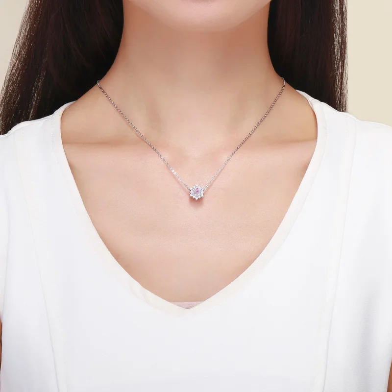 (afbeelding voor) Pandora Style Rode Lotus Bedel - BSC038 - Bekijken 5