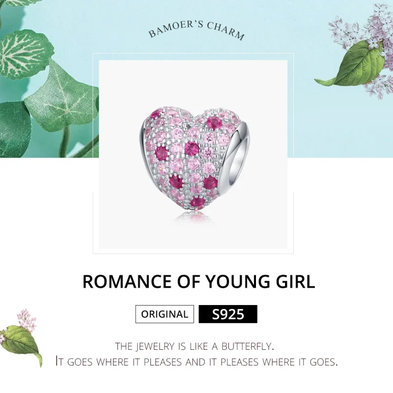 (afbeelding voor) Pandora Style Romantiek van een jong meisje Bedel - BSC118 - Bekijken 6