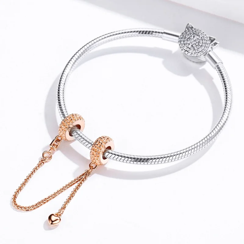 (afbeelding voor) Pandora Style Rose kleine band Veiligheidsketting - SCC1112-C - Bekijken 5