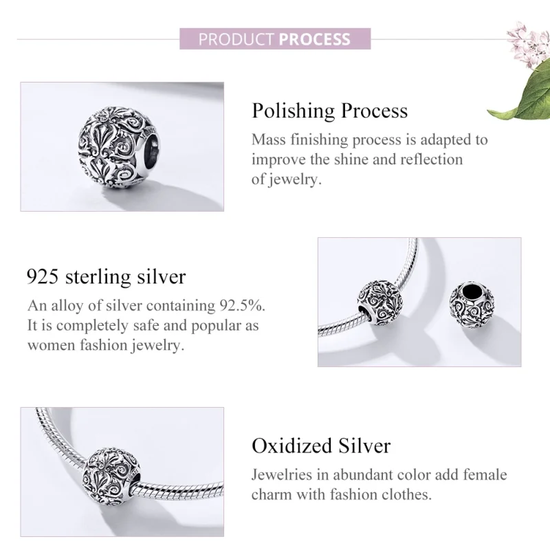 (afbeelding voor) Pandora Style Royal Court Stijl Bedel - SCC1179 - Bekijken 4