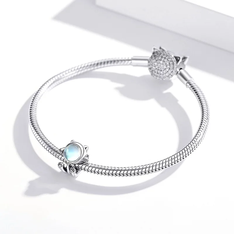 (afbeelding voor) Pandora Style ruimte kat Bedel - SCC1697 - Bekijken 3