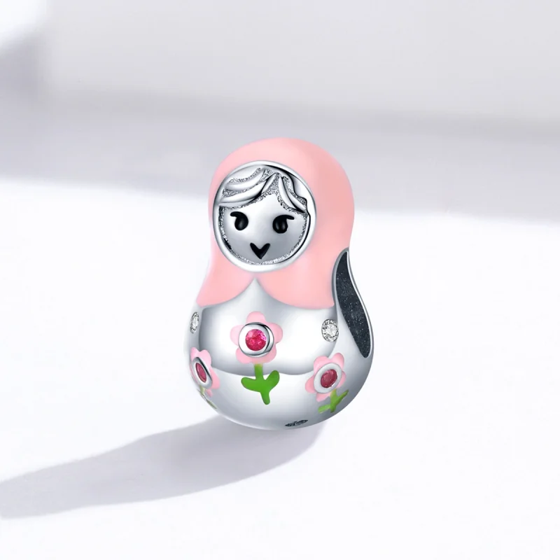 (afbeelding voor) Pandora Style Russische Poppen Bedel - SCC1435 - Bekijken 2