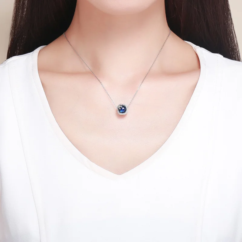 (afbeelding voor) Pandora Style Saffier Bedel - SCC1058 - Bekijken 5