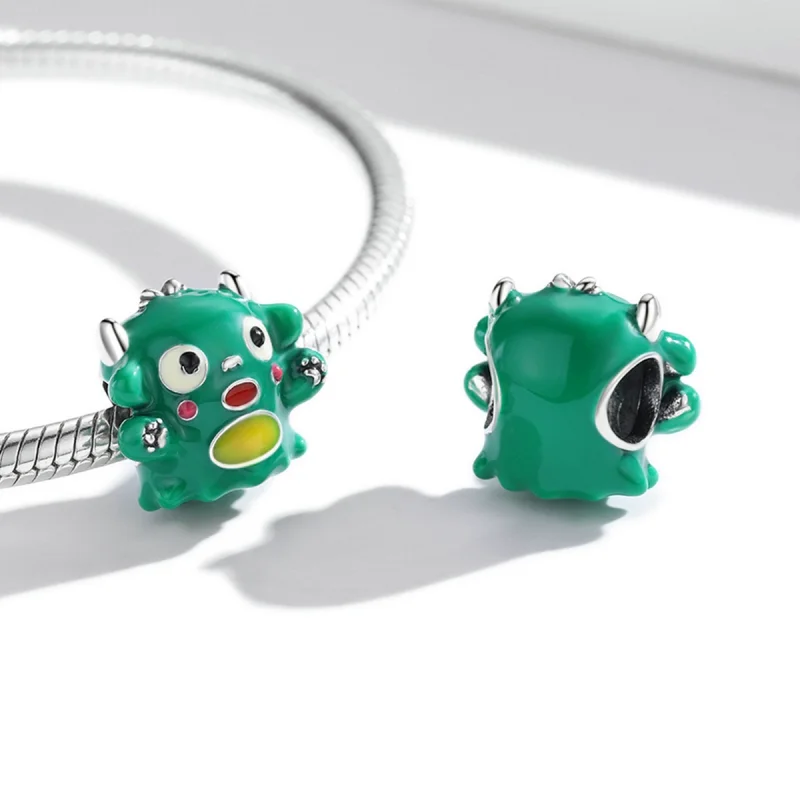 (afbeelding voor) Pandora Style Schattig Monster Bedel - SCC2054 - Bekijken 4