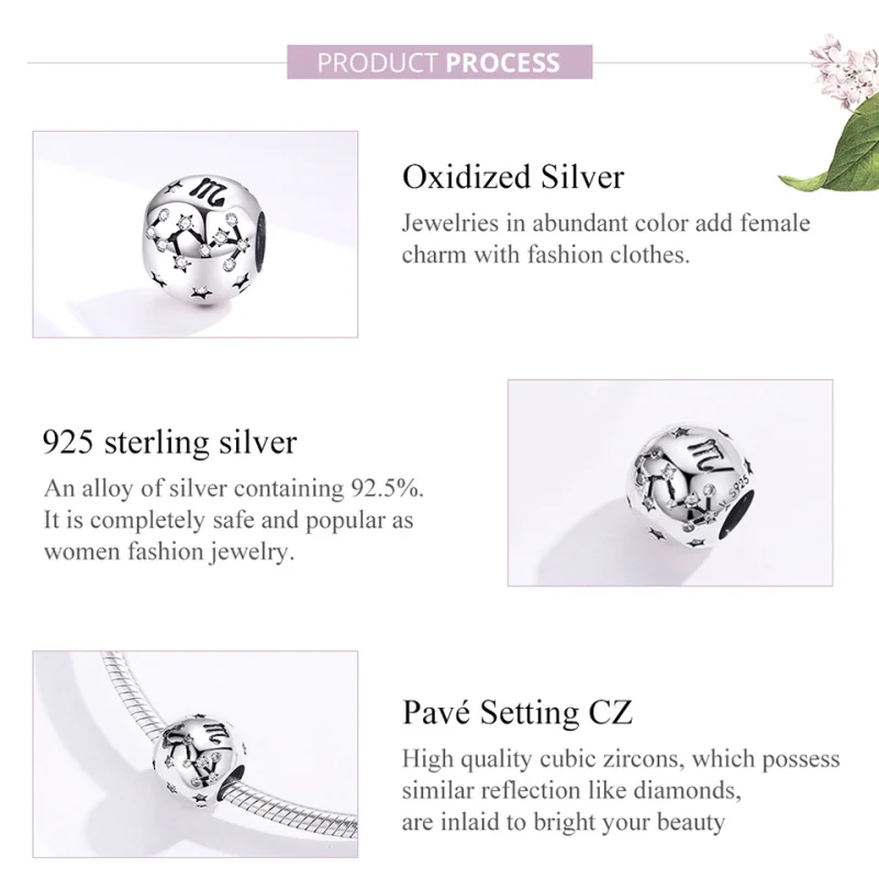 (afbeelding voor) Pandora Style Schorpioen Bedel - SCC1218-8 - Bekijken 7