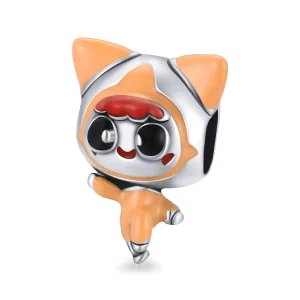 (afbeelding voor) Pandora Style Space Cat Pop Bedel - SCC1941