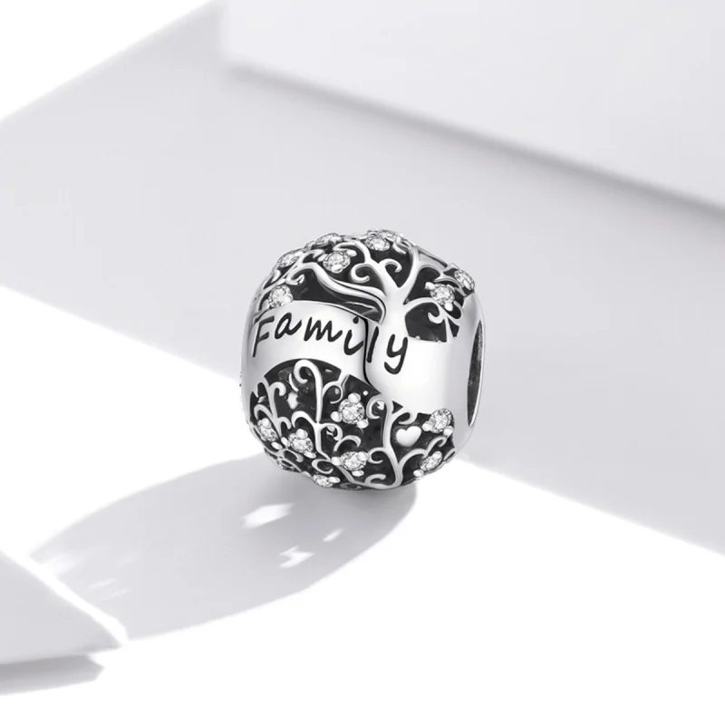 (afbeelding voor) Pandora Style Stamboom Bedel - BSC489 - Bekijken 2