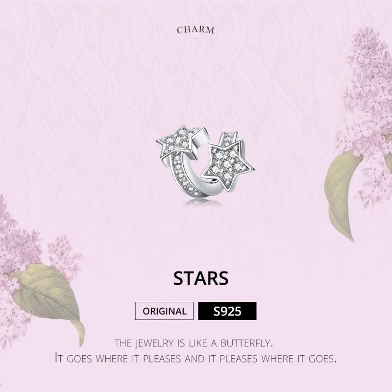 (afbeelding voor) Pandora Style Sterren gingen met elkaar uit Bedel - SCC1244 - Bekijken 4