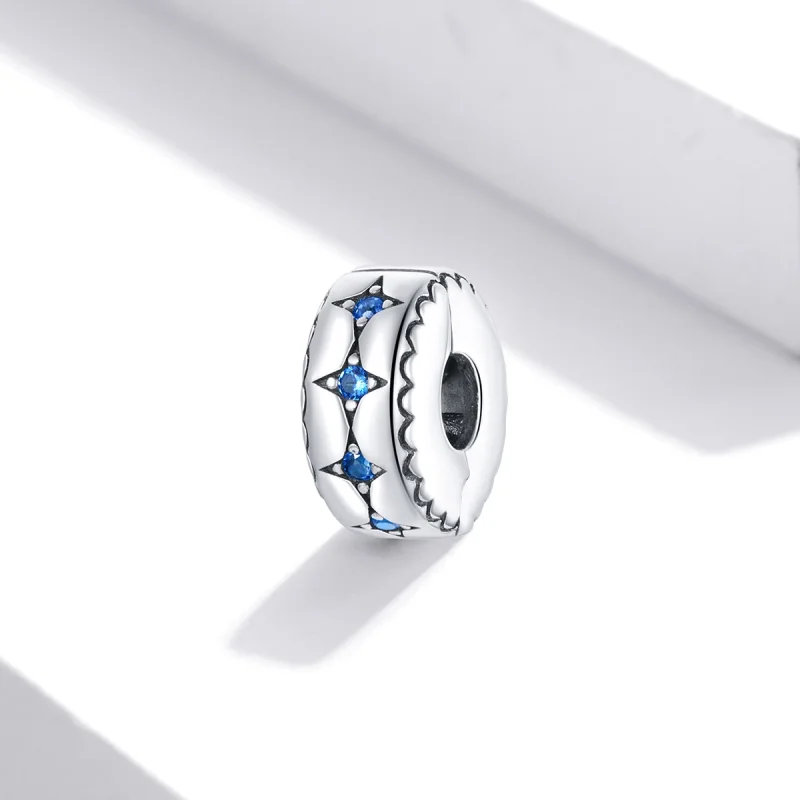 (afbeelding voor) Pandora Style Sterrenhemel Spacer Bedel - BSC443 - Bekijken 2