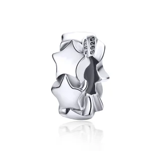 (afbeelding voor) Pandora Style Sterrenhemel Spacer Bedel - SCC1169