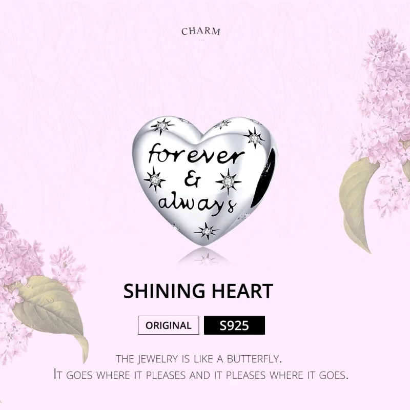 (afbeelding voor) Pandora Style stralend hart Bedel - SCC1735 - Bekijken 6