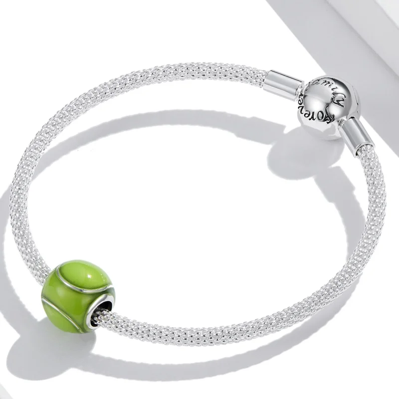 (afbeelding voor) Pandora Style Tennis Bedel - SCC2032 - Bekijken 3