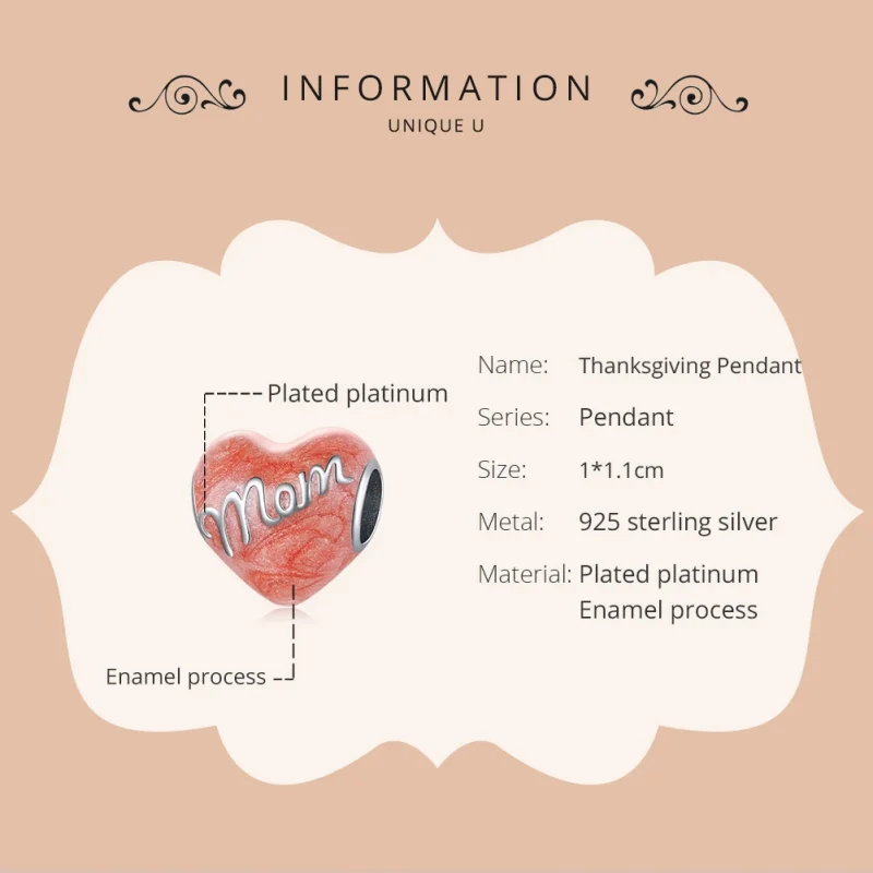 (afbeelding voor) Pandora Style Ter nagedachtenis aan mama Bedel - SCC1793 - Bekijken 6