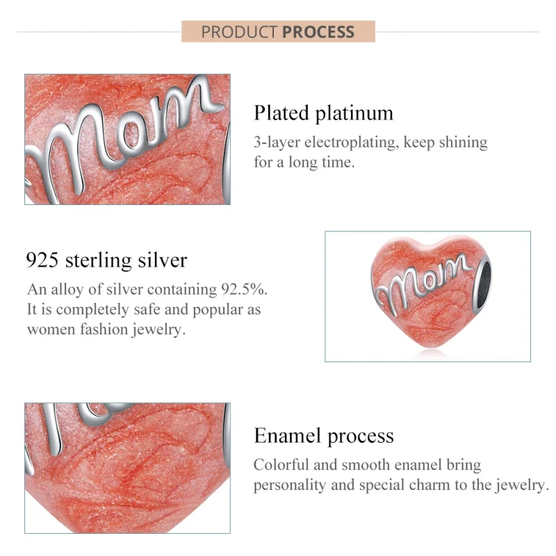 (afbeelding voor) Pandora Style Ter nagedachtenis aan mama Bedel - SCC1793 - Bekijken 7
