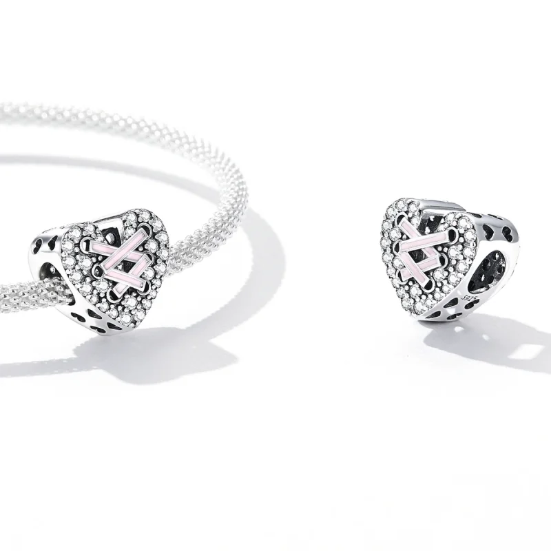 (afbeelding voor) Pandora Style Tie Liefde Bedel - SCC2204 - Bekijken 4