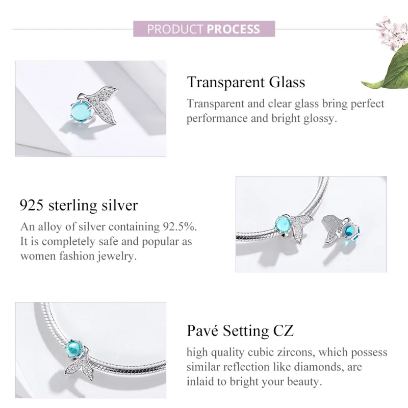 (afbeelding voor) Pandora Style Tranen van zeemeermin Bedel - SCC1226 - Bekijken 3