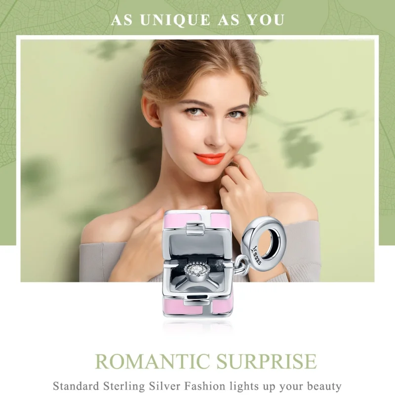 (afbeelding voor) Pandora Style Trouwring Bedel - SCC549 - Bekijken 2