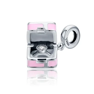 (afbeelding voor) Pandora Style Trouwring Bedel - SCC549