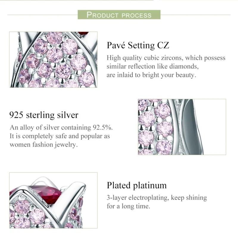 (afbeelding voor) Pandora Style Tulp Bedel - SCC569 - Bekijken 8