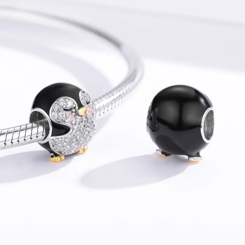 (afbeelding voor) Pandora Style Two-tone pinguïn Bedel - BSC126 - Bekijken 4