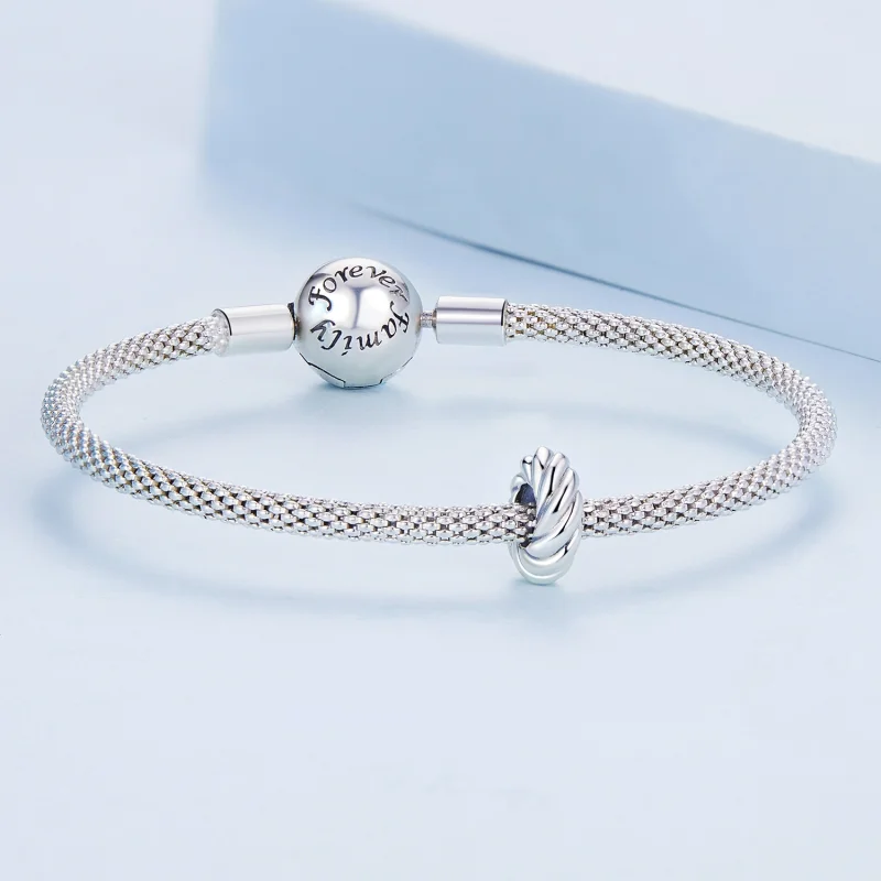 (afbeelding voor) Pandora Style Verdraaien Spacer Bedel - BSC698 - Bekijken 5