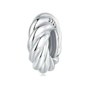 Pandora Style Verdraaien Spacer Bedel - BSC698 (afbeelding voor) Pandora Style Verdraaien Spacer Bedel - BSC698
