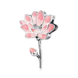 (afbeelding voor) Pandora Style Verse Lotus Bedel - SCC2157