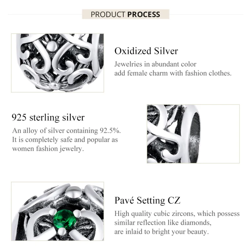 (afbeelding voor) Pandora Style Vintage kruis Bedel - SCC1511 - Bekijken 7