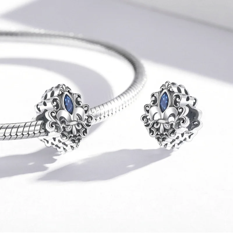 (afbeelding voor) Pandora Style Vintage patroon - waterdruppels Bedel - SCC2151 - Bekijken 4