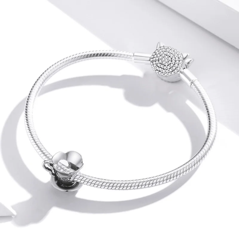 (afbeelding voor) Pandora Style Vintage Theekopje Bedel - SCC1899 - Bekijken 3