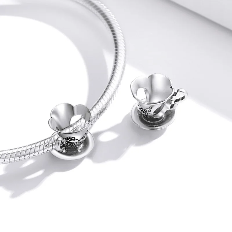 (afbeelding voor) Pandora Style Vintage Theekopje Bedel - SCC1899 - Bekijken 4