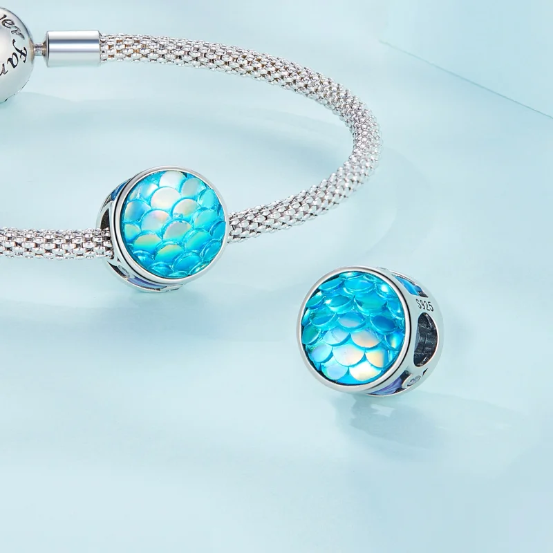 (afbeelding voor) Pandora Style Visschubben Bedel - SCC2412 - Bekijken 4