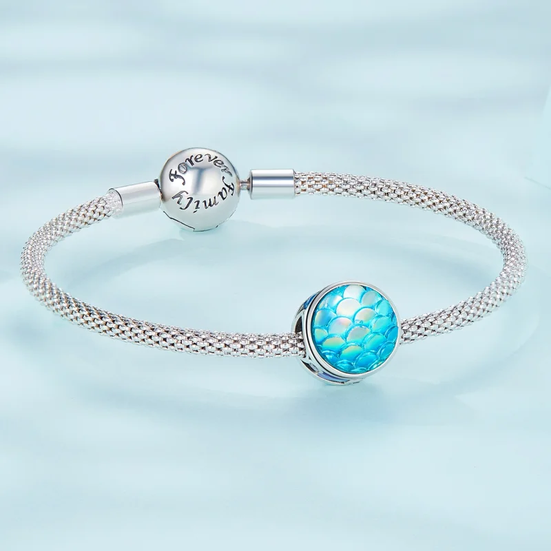 (afbeelding voor) Pandora Style Visschubben Bedel - SCC2412 - Bekijken 5