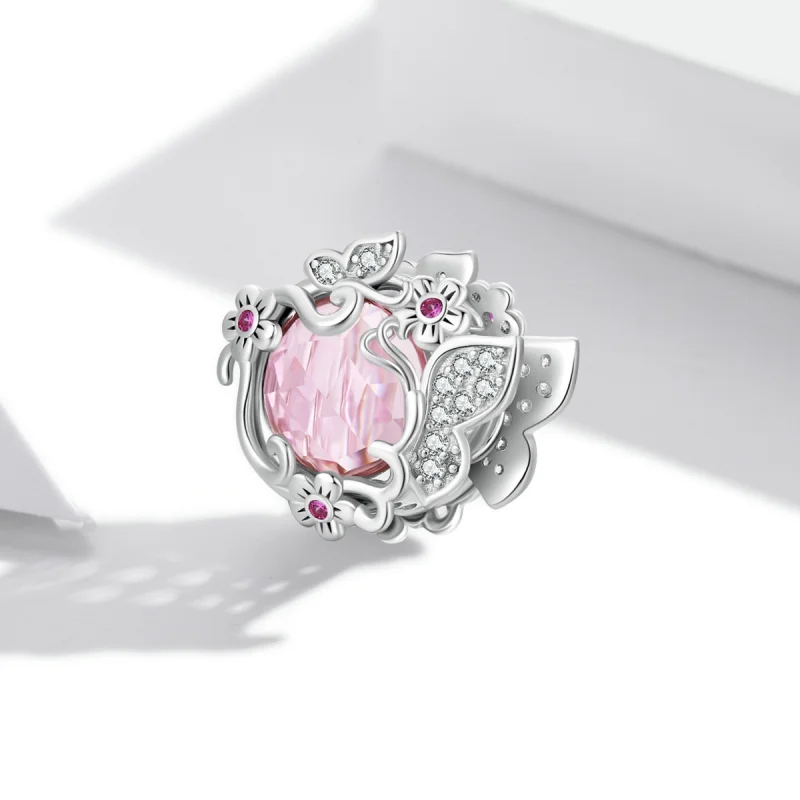 (afbeelding voor) Pandora Style Vliegende vlinders Bedel - BSC552 - Bekijken 2