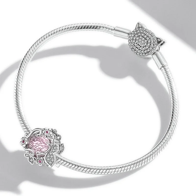 (afbeelding voor) Pandora Style Vliegende vlinders Bedel - BSC552 - Bekijken 3