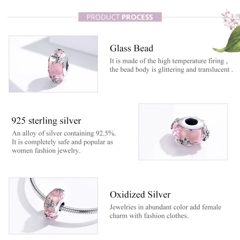 (afbeelding voor) Pandora Style Vlinder Bedel - SCC1285 - Bekijken 3