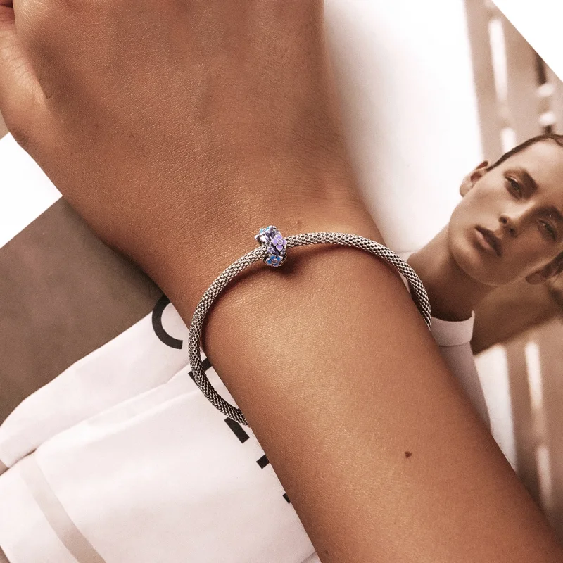 (afbeelding voor) Pandora Style Vlinder Liefde Bloem Bedel - SCC2063 - Bekijken 5