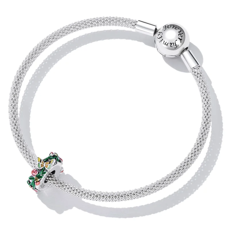 (afbeelding voor) Pandora Style Vlinderbloem Spacer Bedel - SCC2251 - Bekijken 5