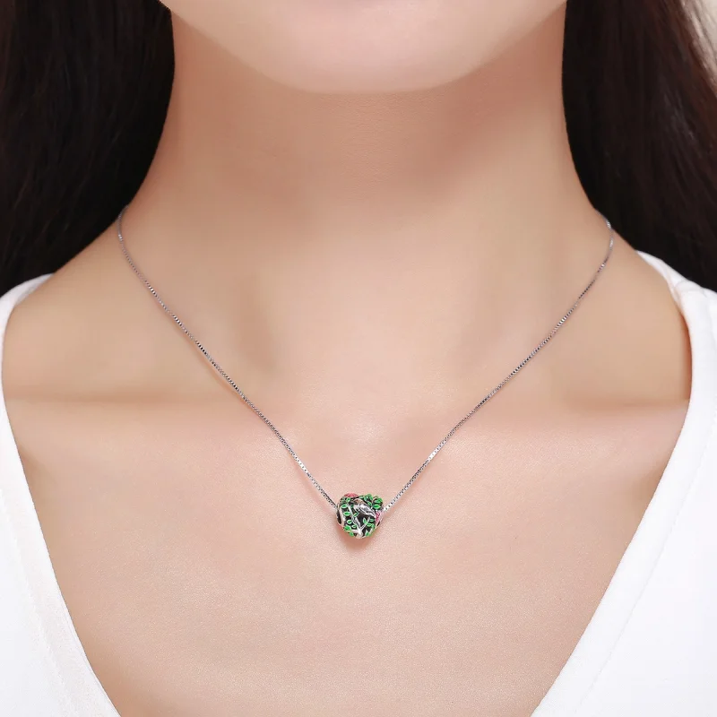 (afbeelding voor) Pandora Style Vogel en blad met grote snavel Bedel - SCC647 - Bekijken 6