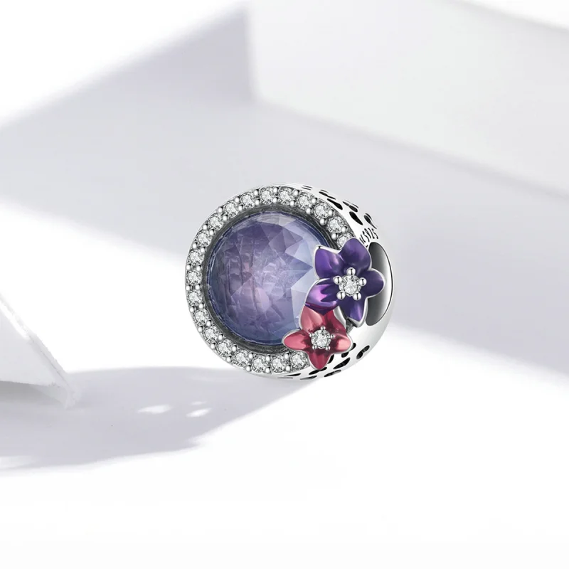 (afbeelding voor) Pandora Style Vrouwelijke kracht - Briljante bloemen Bedel - SCC2141 - Bekijken 2