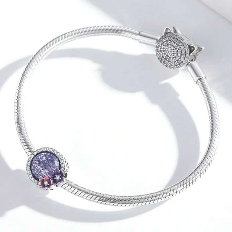 (afbeelding voor) Pandora Style Vrouwelijke kracht - Briljante bloemen Bedel - SCC2141 - Bekijken 3