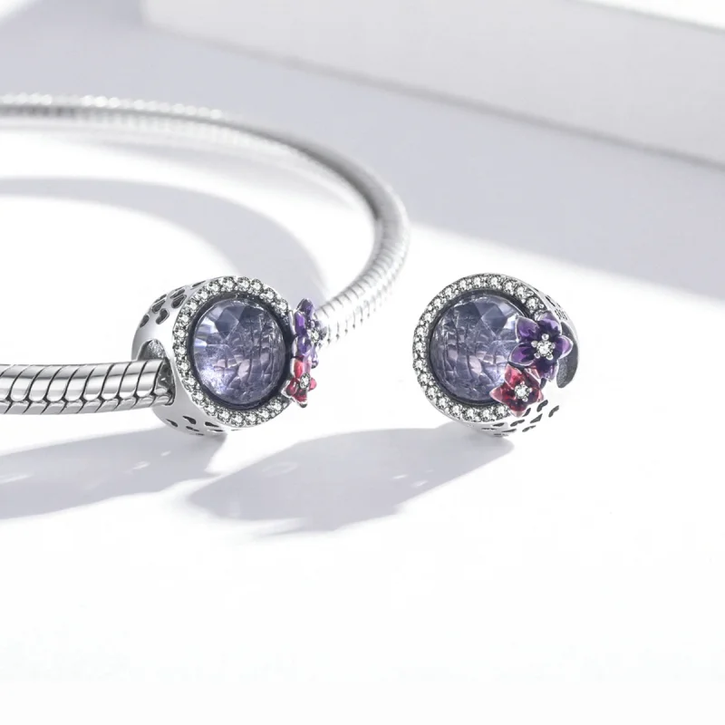 (afbeelding voor) Pandora Style Vrouwelijke kracht - Briljante bloemen Bedel - SCC2141 - Bekijken 4