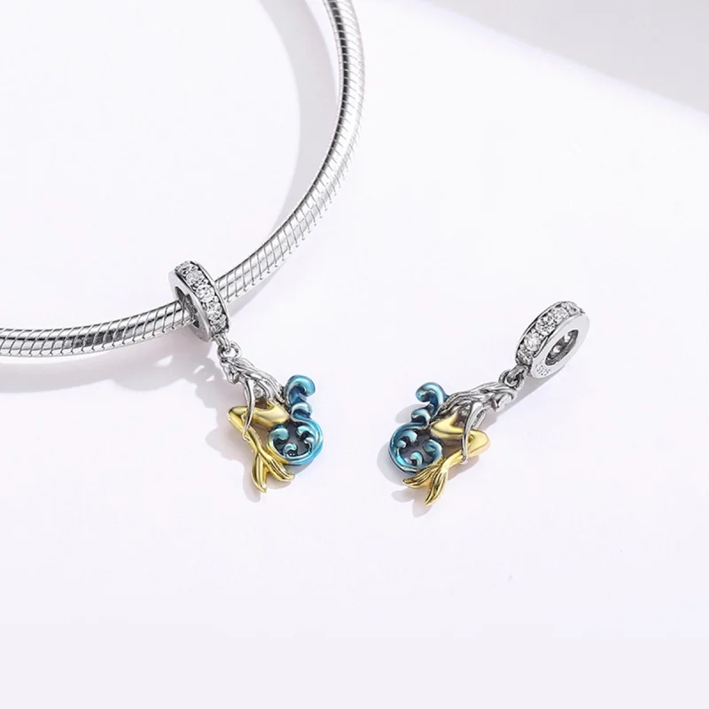 (afbeelding voor) Pandora Style wachtende zeemeermin Hangende Bedel - SCC1166 - Bekijken 5