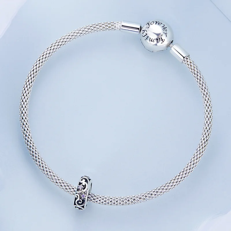 (afbeelding voor) Pandora Style Wimpel Spacer Bedel - BSC639 - Bekijken 4