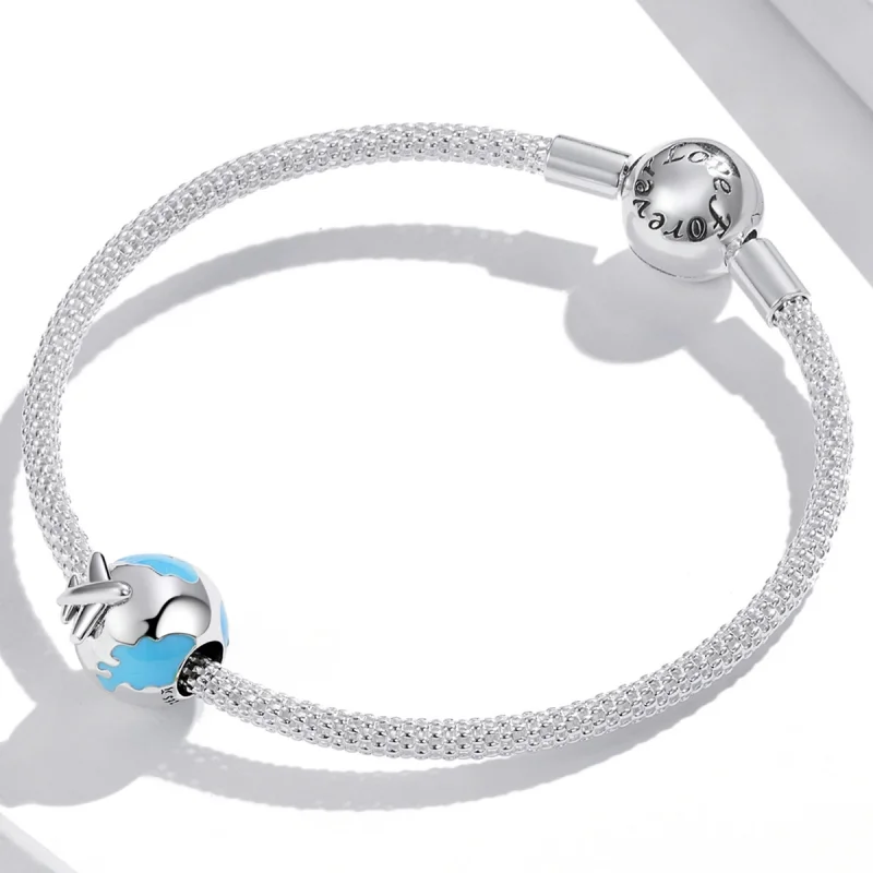 (afbeelding voor) Pandora Style World Travel - Vliegtuig Set Sail Bedel - SCC2026 - Bekijken 3