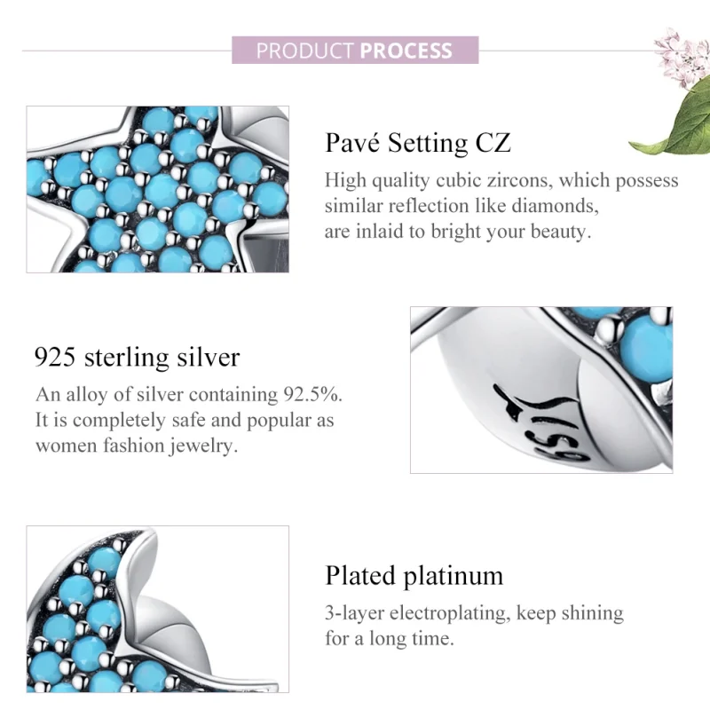 (afbeelding voor) Pandora Style Zeester Bedel - SCC1313 - Bekijken 2