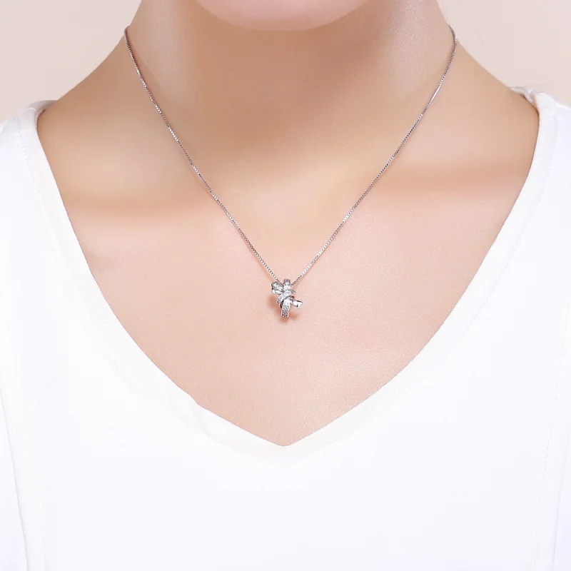 (afbeelding voor) Pandora Style Zoete boog Bedel - SCC773 - Bekijken 5