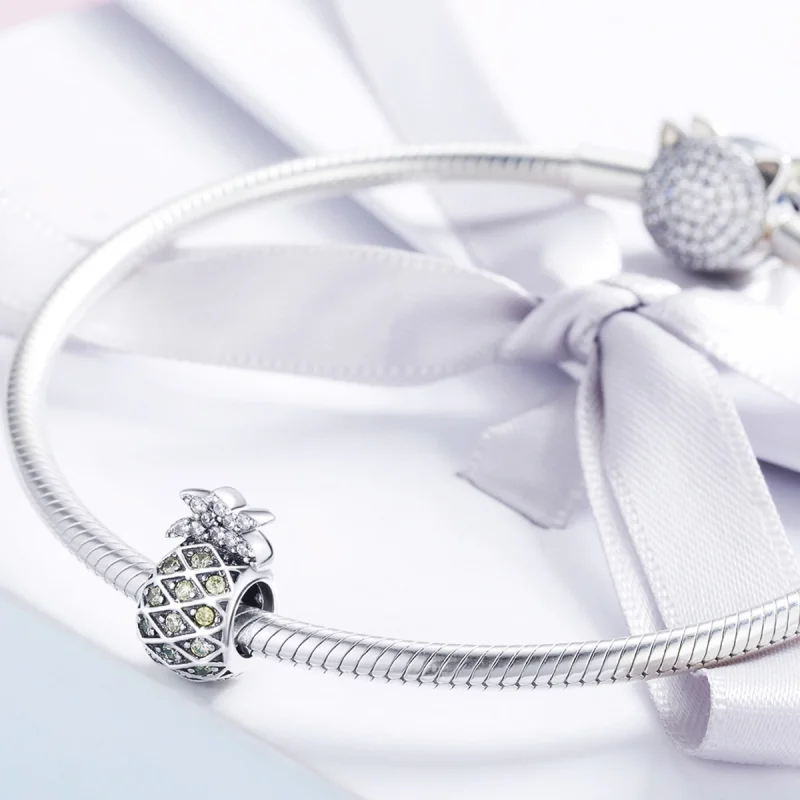 (afbeelding voor) Pandora Style Zomer Ananas Bedel - SCC936 - Bekijken 3