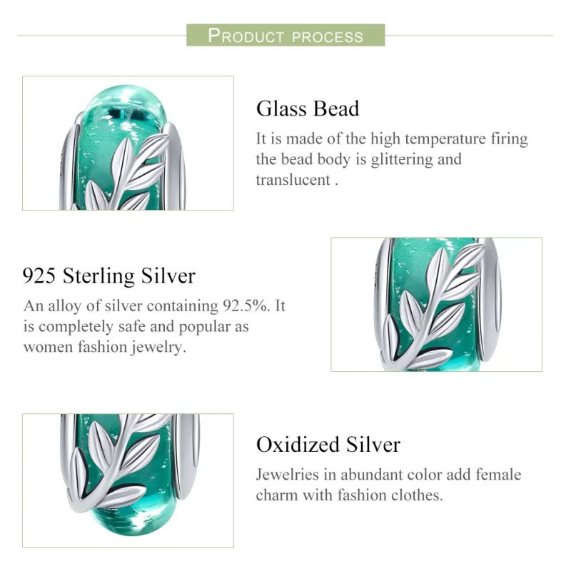 (afbeelding voor) Pandora Style Zomertakken Bedel - SCC863 - Bekijken 7